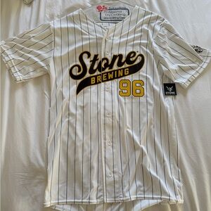 San Diego Padres Baseball Jersey - Stone Brewing Pinstripe